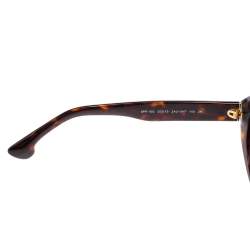 Pre Owned Prada Brown Havana SPR 15Q  Cat Eye Sunglasses