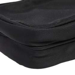 Pre Owned Prada Black Nylon Crossbody Phone Case