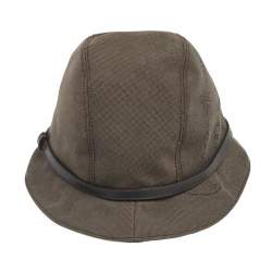 Pre Owned Prada Vintage Brown Oxford Bucket Hat S