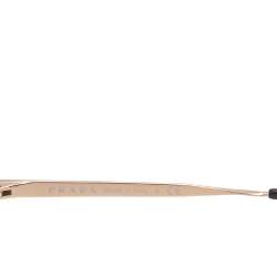 Pre Owned Prada Black SPR09Q Gradient Cat Eye Sunglasses