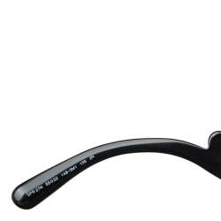 Prada Black/Grey Gradient SPR27N Oversized Round Sunglasses