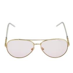 Prada Chromic Gold Tone/ Pink SPR66X Decode Pilot Sunglasses