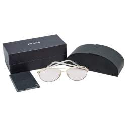 Prada Chromic Gold Tone/ Pink SPR66X Decode Pilot Sunglasses