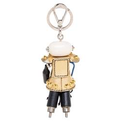 Prada Two Tone Nancy Robot Trick Bag Charm / Keychain