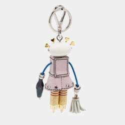 Prada Two Tone Robot Trick Nancy Bag Charm/Keychain