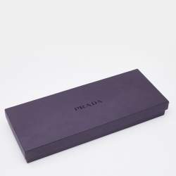 Prada Burgundy Silk Knotted Elasticized Waist Belt S