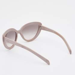 Prada Dusty Pink/ Grey Gradient SPR 08R Cat Eye Sunglasses