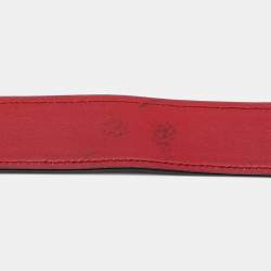 Pre Owned Prada Black Saffiano Leather Bag Shoulder Strap