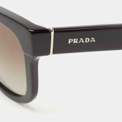 Prada Black SPR27P Clubmaster Wayfarer Sunglasses
