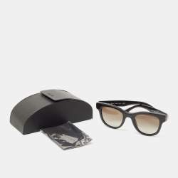 Prada Black SPR27P Clubmaster Wayfarer Sunglasses
