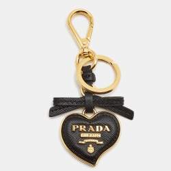 Burberry, Accessories, Burberry Patent Leather Heart Keychain