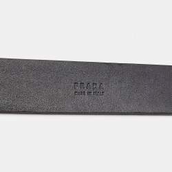 Pre Owned حزام برادا جلد بيج بإبزيم 80 سم