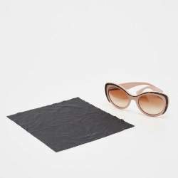 Prada Pink/Brown Gradient SPR12 P Cat Eye Sunglasses