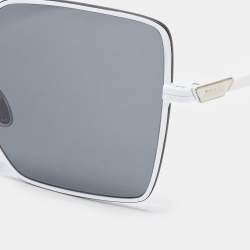 Prada White/Black SPR50Y Butterfly Sunglasses