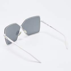 Prada White/Black SPR50Y Butterfly Sunglasses