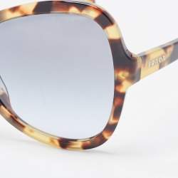 Prada Tortoise Brown Gradient SPR05S Oversized Sunglasses