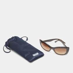Prada Brown Havana Gradient SPR19M  D Frame Sunglasses