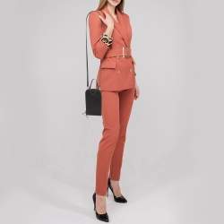 Prada Black Saffiano Lux Leather Phone Crossbody Bag