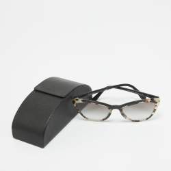 Prada Black Tortoiseshell Gradient SPR01V Cat Eye Sunglasses