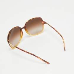 Prada Brown Gradient SPR 18M Oversized Sunglasses