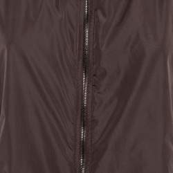 Prada Brown Nylon Puffer Vest XL