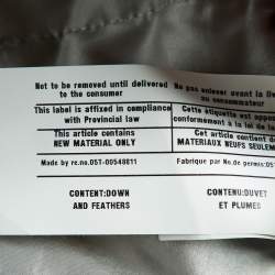 Pre Owned Prada Black Padded Silk Blend Mink Fur Trimmed Jacket M