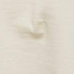 Pre Owned Prada Cream Wool Knit Polo Collar Midi Dress S