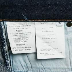 مملوكة مسبقًا Prada Blue Denim Contour Fit Jeans M Waist 27"