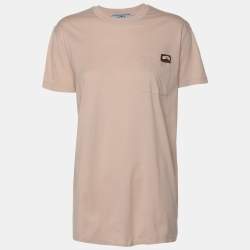 Prada Pink Cotton T-shirt M