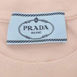Prada Pink Cotton T-shirt M