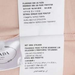 Prada Pink Cotton T-shirt M