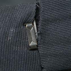 Prada Black Gabardine Trousers M