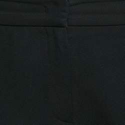 Prada Black Gabardine Trousers M