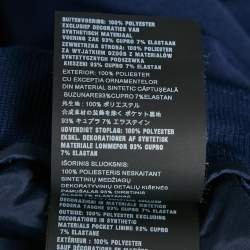 Prada Navy Blue Side Stripe Stretch Knit Jogger S
