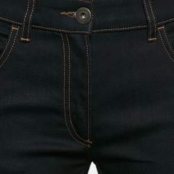 Prada Navy Blue Denim Skinny Jeans S Waist 25"