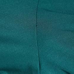 Prada Green Jersey Button Front Shirt S