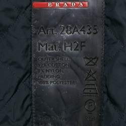 Prada Blue Denim Zip-Up Jacket S