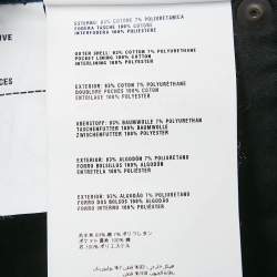 مملوكة مسبقًا بنطلون جينز برادا دينيم أزرق داكن بقصة ضيقة مقاس وسط 30 بوصة (ميديوم)