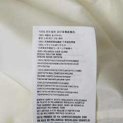 Prada Off-White Re-Nylon Button Front Shirt S