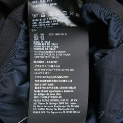 Prada Navy Blue Re-Nylon Shirt and Shorts Set S