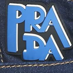 Prada Navy Blue Denim Skinny Jeans S Waist 25"