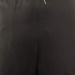 Prada Black Satin Trousers M