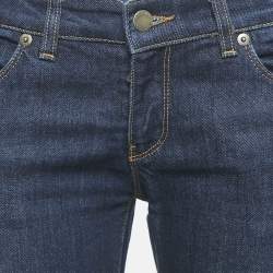 Pre Owned Prada Navy Blue Denim Skinny Jeans M Waist 27"