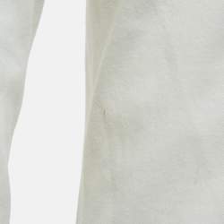 Prada White Denim Contour Fit Jeans M Waist 27"