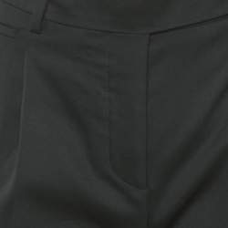 Prada Black Wool Capri Pants M
