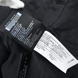 Prada Black Wool Coat Women Size 44
