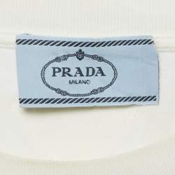 Prada White Oma Edition 'desert Rose' Poster T-shirt M