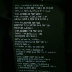 مملوكة مسبقًا Prada Black Re-Nylon Zipper Detail Maxi Skirt M