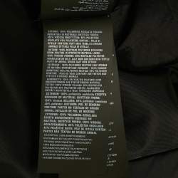 Pre Owned Prada Black Re - Nylon Triangle Logo Plaque Blouson Jacket S