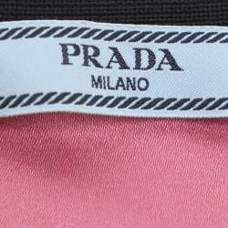 Pre Owned Prada Pink Satin Sleeveless Tops S
